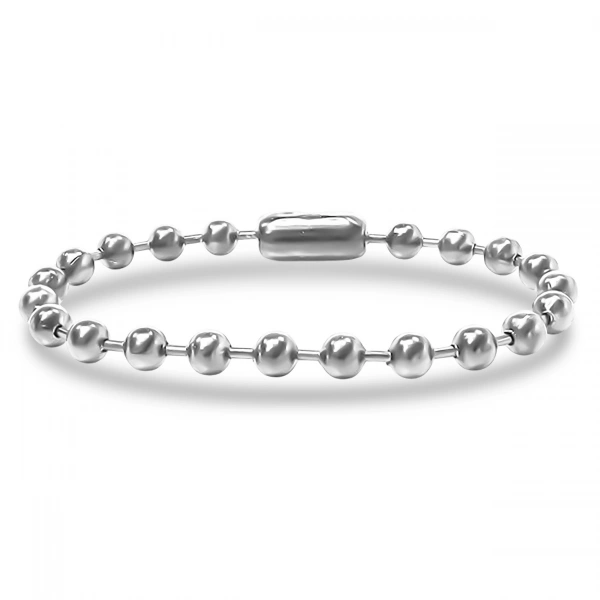 Moncuk Design Top Çelik Zincir Bileklik 6mm 3351CZB2D15