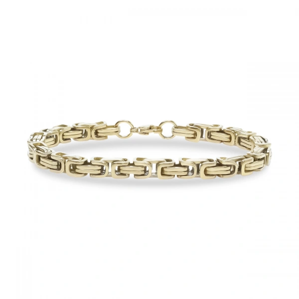 Moncuk Design Kral Çelik Zincir Bileklik 6mm 3351CZB2D3