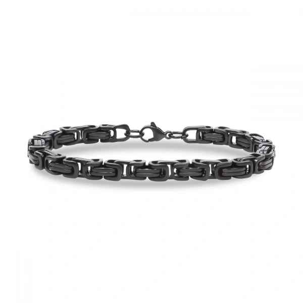 Moncuk Design Kral Çelik Zincir Bileklik 6mm 3351CZB2D3
