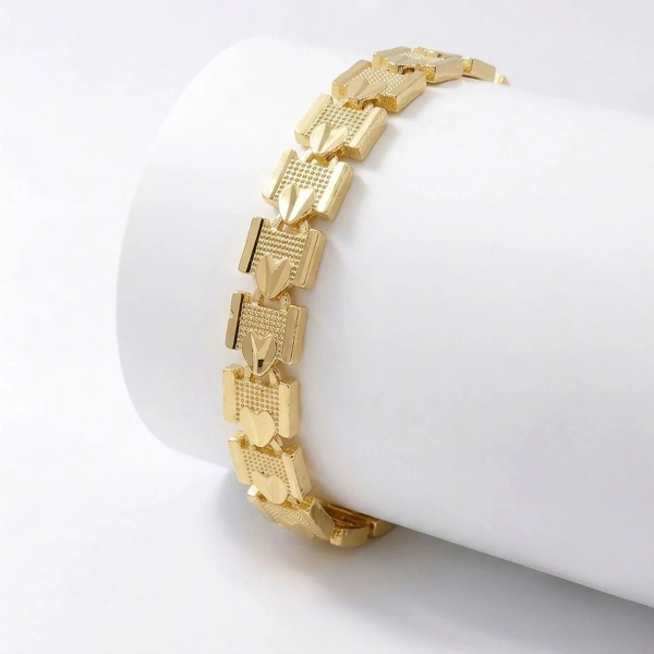 Moncuk Design Regalia 24K Gold Kaplama 8 mm Kadın Bileklik 3351KBV5D12