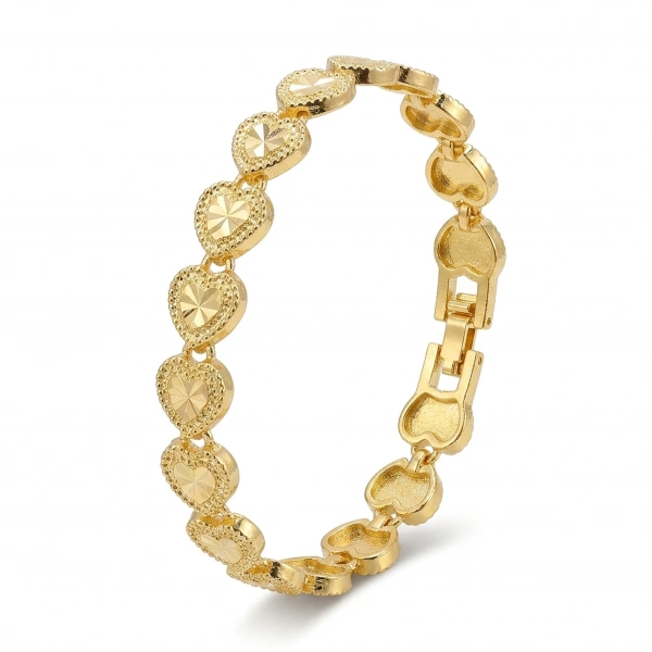 Moncuk Design Amorette 24K Gold Kaplama 8 mm Kadın Bileklik 3351KBV5D13