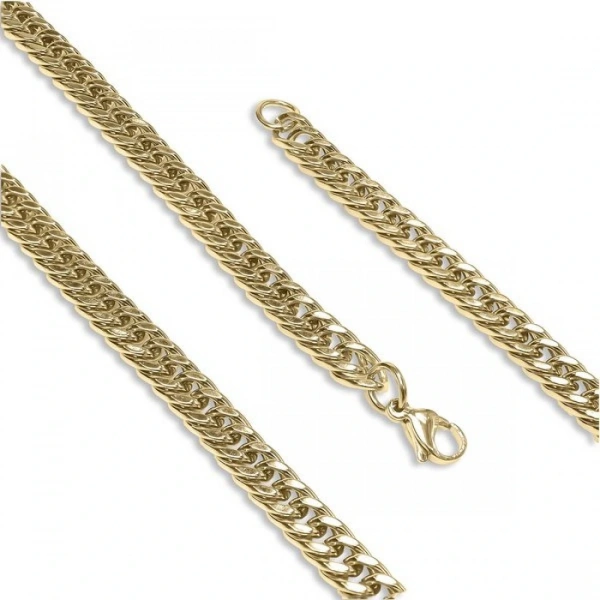 Moncuk Design Balık Sırtı Çelik Erkek Kolye 1,6Mm X 4Mm 3351CEK049