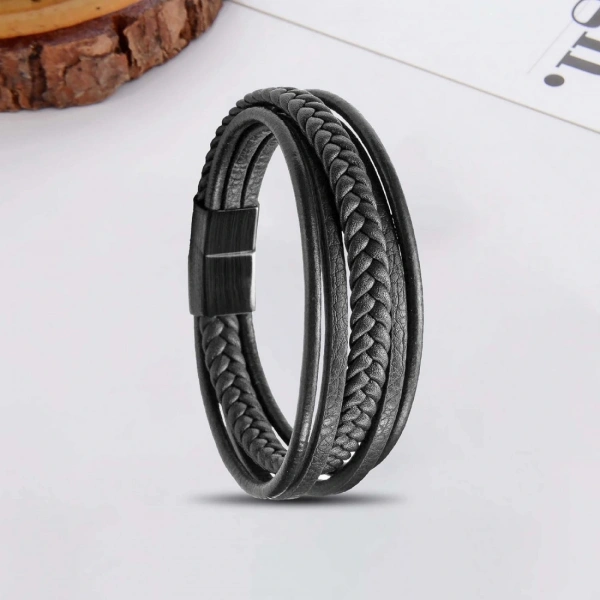 Moncuk Design Çoklu Deri Bileklik 33513B1D1