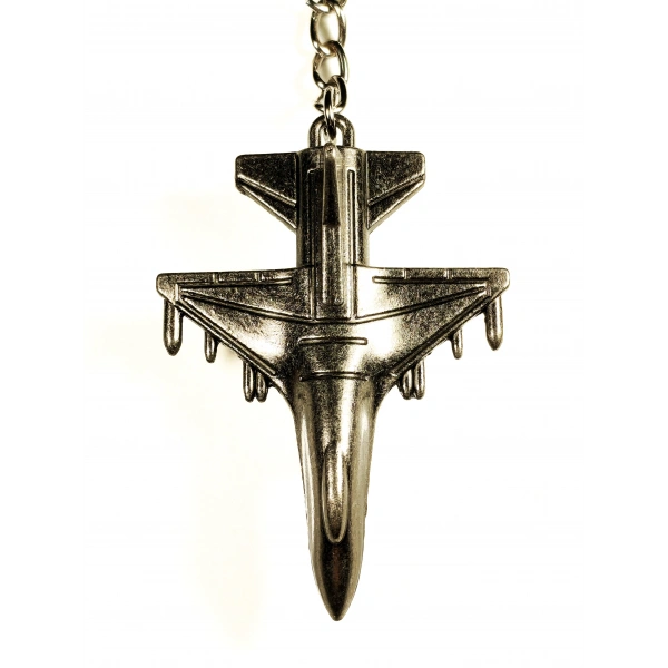 Savaş Uçağı Metal Anahtarlık
