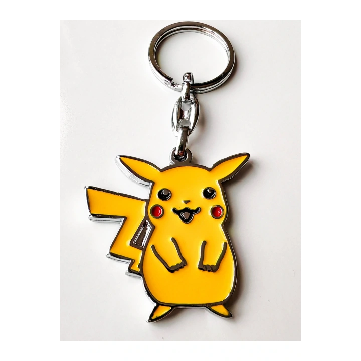 Sarı Pikachu Metal Anahtarlık