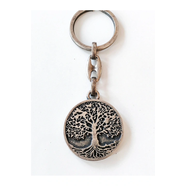 Hayat Ağacı Metal Anahtarlık