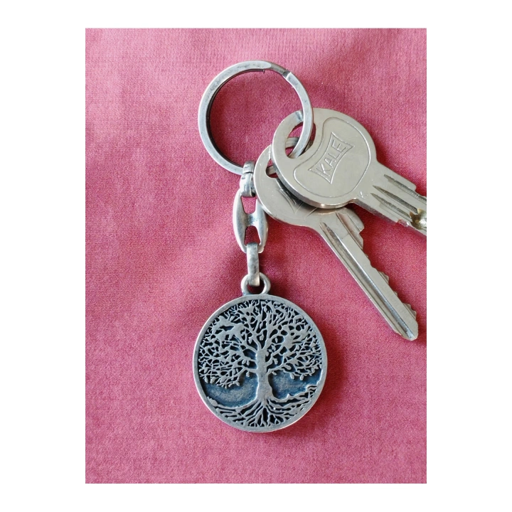 Hayat Ağacı Metal Anahtarlık