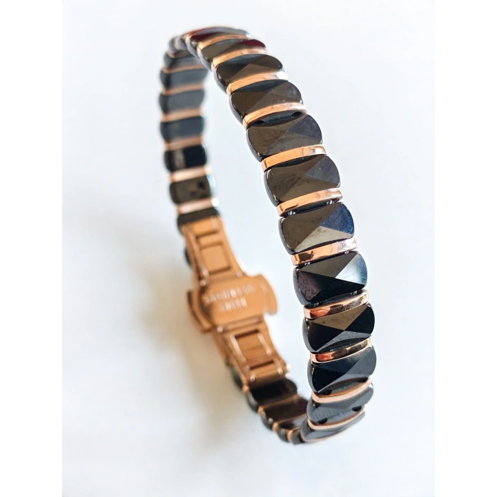 Siyah Seramik Erkek Bileklik