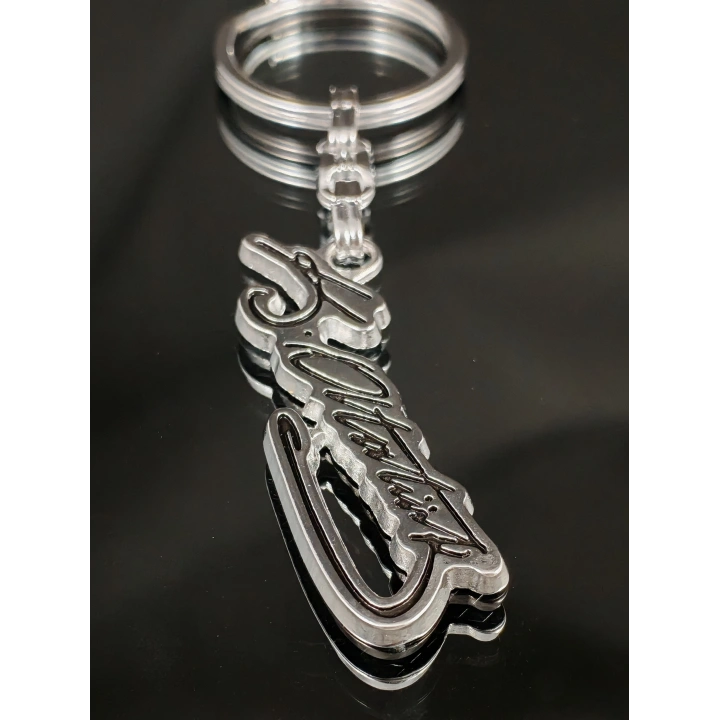 Kemal Atatürk İmzalı Metal Anahtarlık