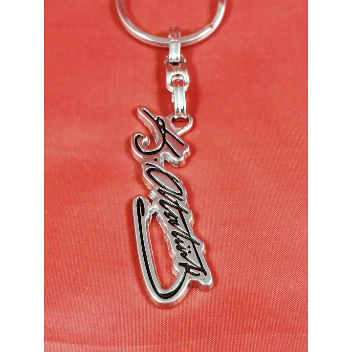 Kemal Atatürk İmzalı Metal Anahtarlık