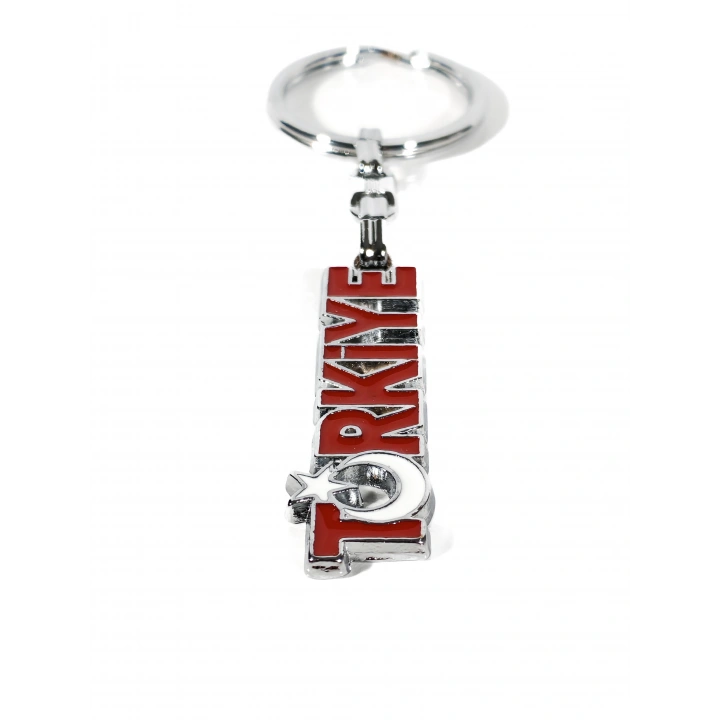 TÜRKİYE Yazılı Metal Anahtarlık