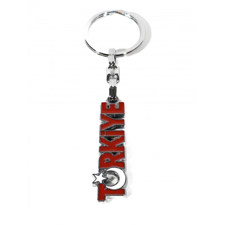 TÜRKİYE Yazılı Metal Anahtarlık