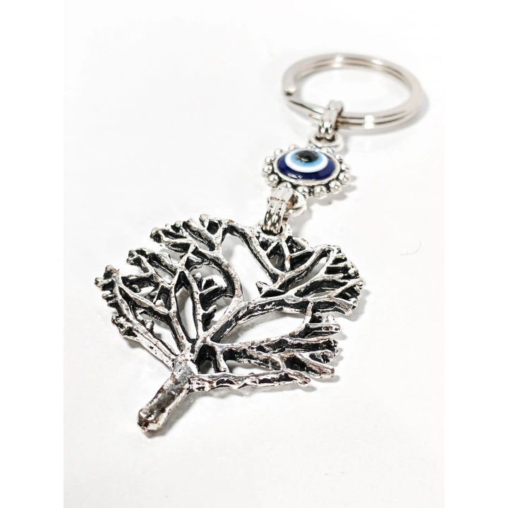 Hayat Ağacı Döküm Metal Anahtarlık