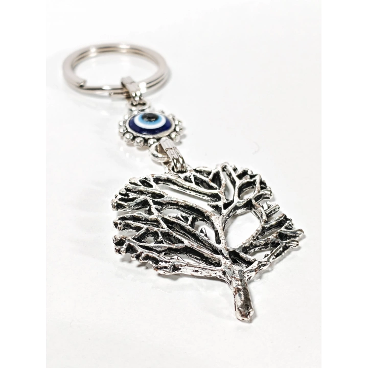 Hayat Ağacı Döküm Metal Anahtarlık