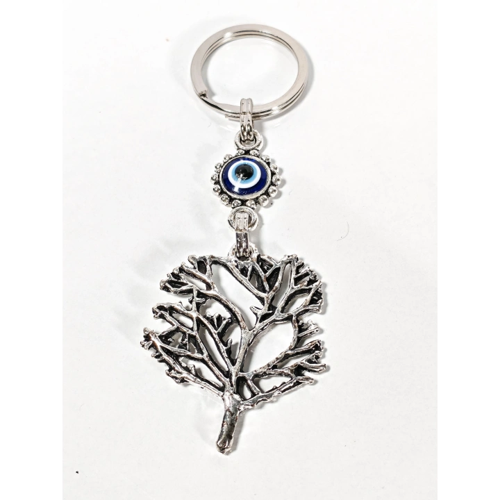 Hayat Ağacı Döküm Metal Anahtarlık