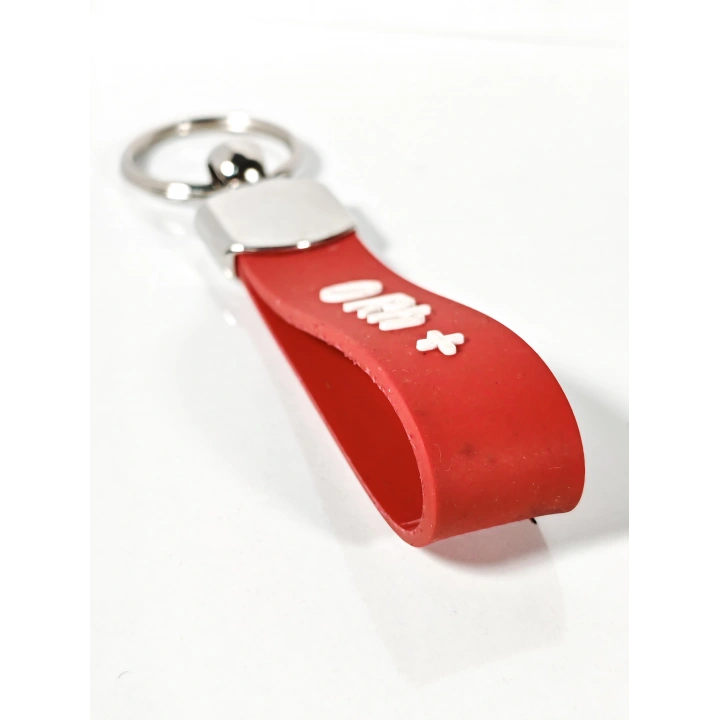 0 Rh(+) Pozitif Kan Grubu Silikon Anahtarlık – Acil Durumlar İçin Hayati Bilgi