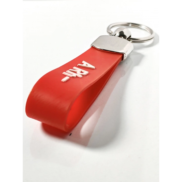 A Rh(-) Negatif Kan Grubu Silikon Anahtarlık – Acil Durumlar İçin Hayati Bilgi