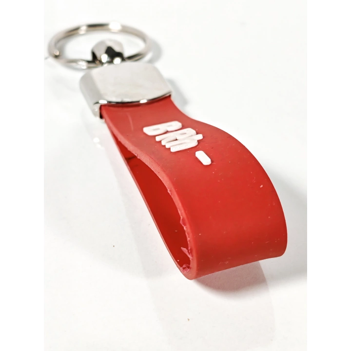 B Rh(-) Negatif Kan Grubu Silikon Anahtarlık – Acil Durumlar İçin Hayati Bilgi