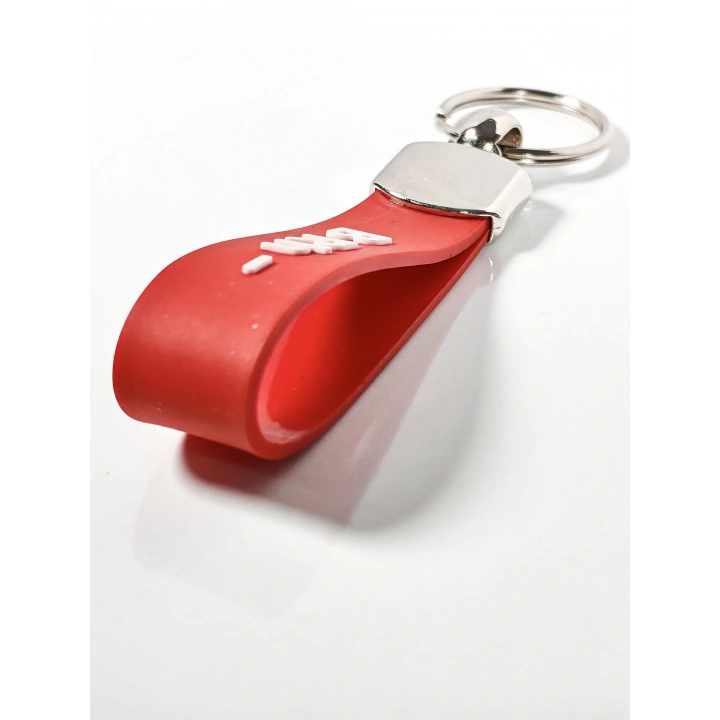 B Rh(-) Negatif Kan Grubu Silikon Anahtarlık – Acil Durumlar İçin Hayati Bilgi