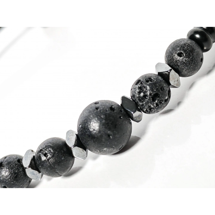 Lav Taşı Yaylı Bileklik – Topraklanma, Denge ve Pozitif Enerji