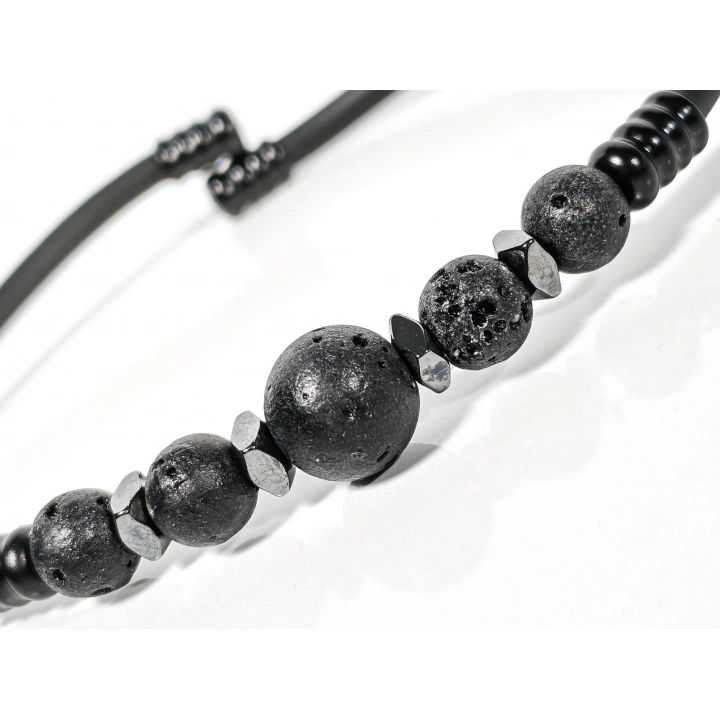 Lav Taşı Yaylı Bileklik – Topraklanma, Denge ve Pozitif Enerji