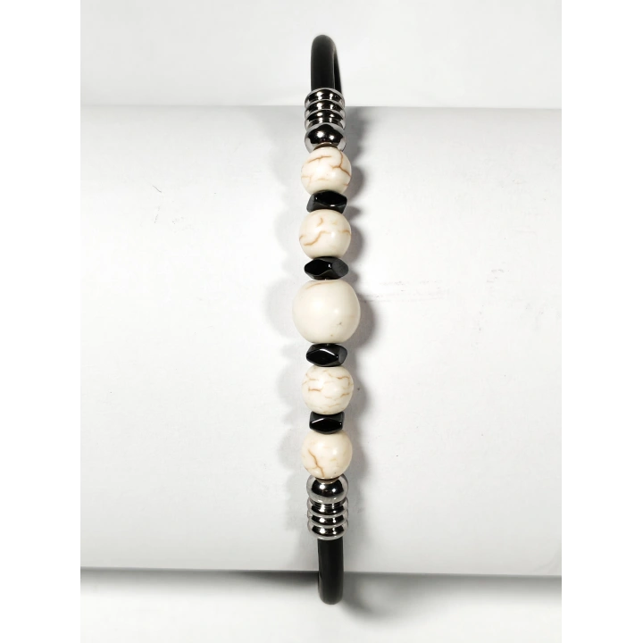 Havlit Taşlı Yaylı Bileklik – Sakinlik, Arınma ve İçsel Denge