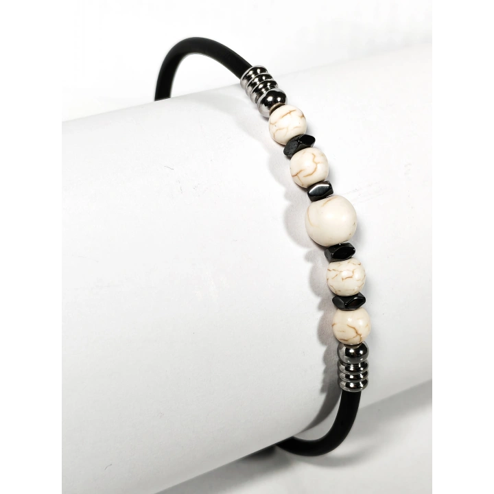 Havlit Taşlı Yaylı Bileklik – Sakinlik, Arınma ve İçsel Denge