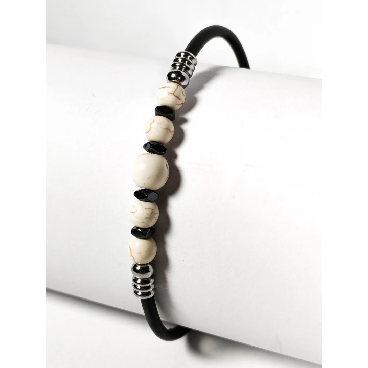 Havlit Taşlı Yaylı Bileklik – Sakinlik, Arınma ve İçsel Denge