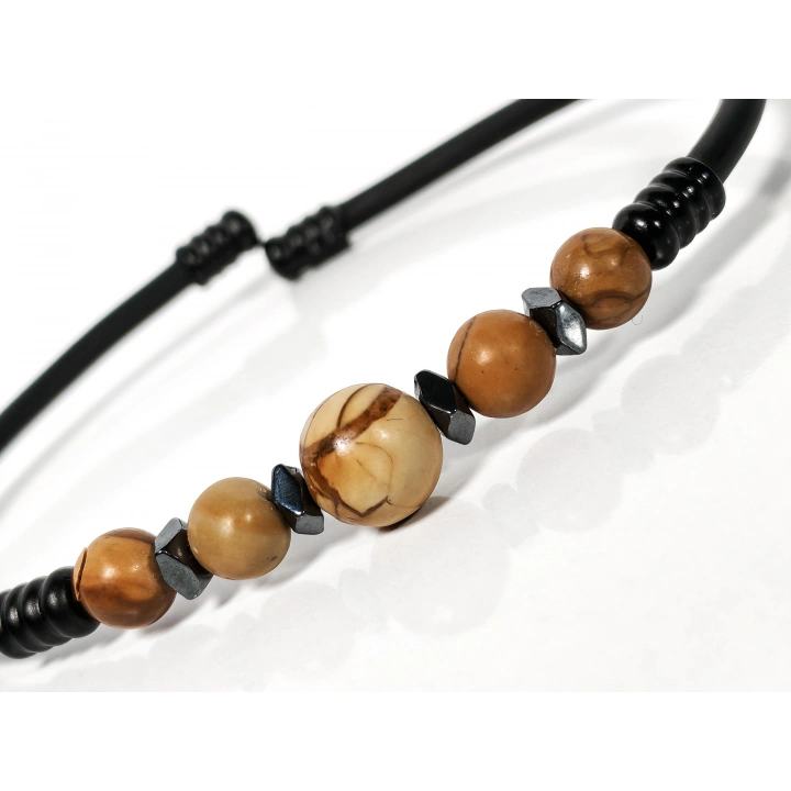 Jasper Taşlı Yaylı Bileklik – Yaşam Gücü, Denge ve Zihinsel Netlik