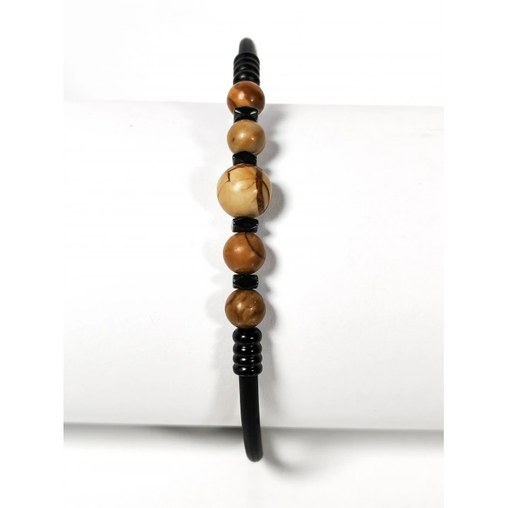 Jasper Taşlı Yaylı Bileklik – Yaşam Gücü, Denge ve Zihinsel Netlik