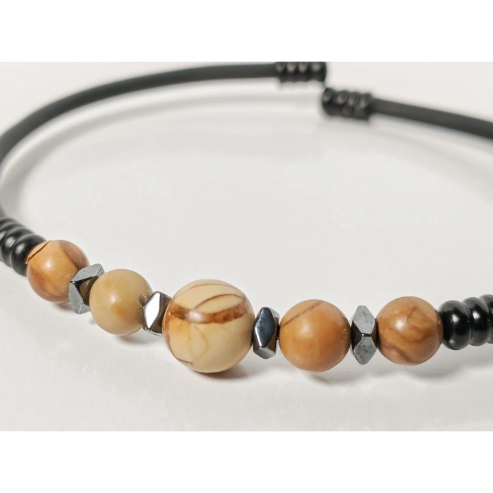 Jasper Taşlı Yaylı Bileklik – Yaşam Gücü, Denge ve Zihinsel Netlik