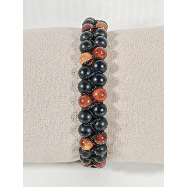 Erkek Doğal Taşlı Bileklik - Sevgiliye Hediye