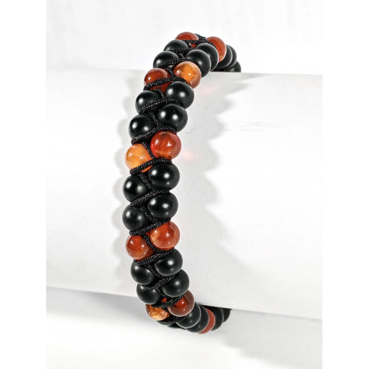 Erkek Doğal Taşlı Bileklik - Sevgiliye Hediye