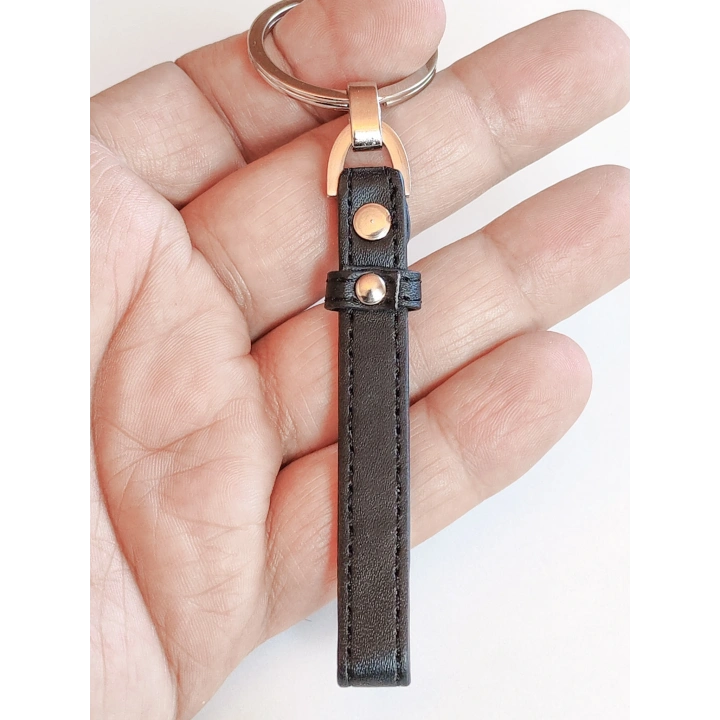 İnce Uzun Deri Anahtarlık