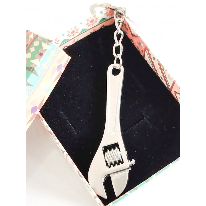 İngiliz Anahtarı Metal Anahtarlık