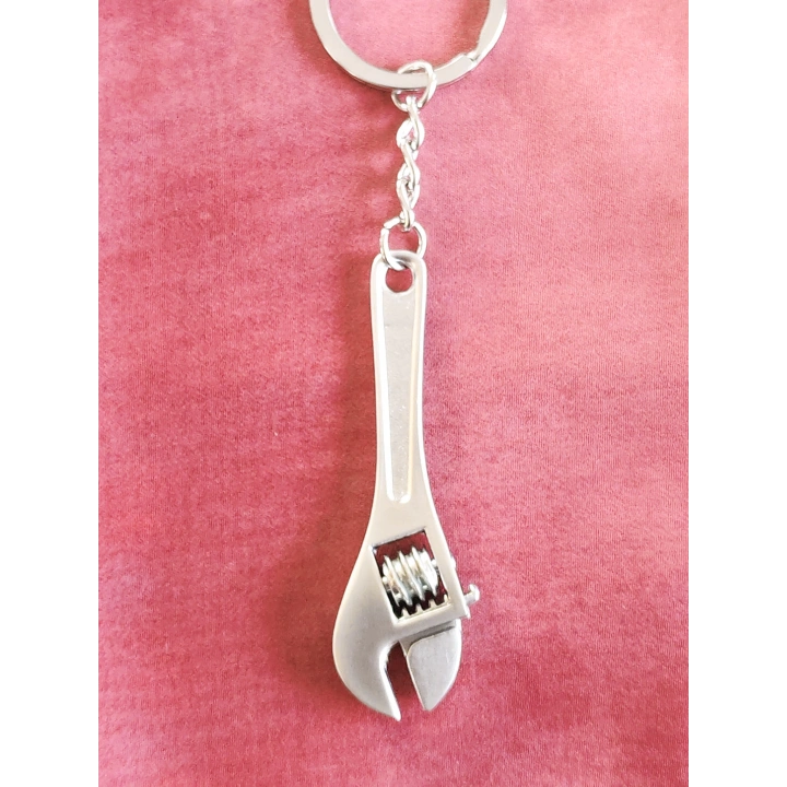 İngiliz Anahtarı Metal Anahtarlık