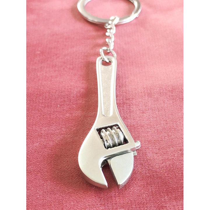 İngiliz Anahtarı Metal Anahtarlık