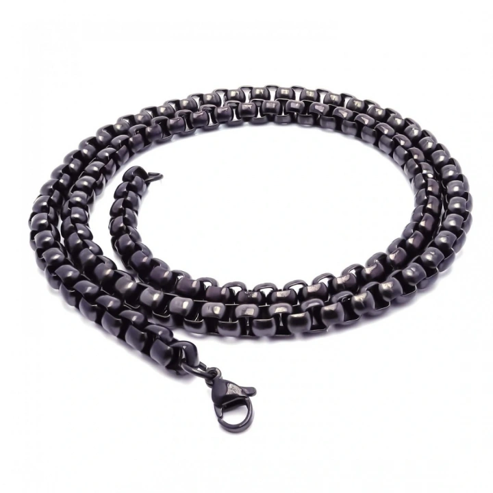 Moncuk Design Arnavut Çelik Kolye 6Mm 3351CEK028