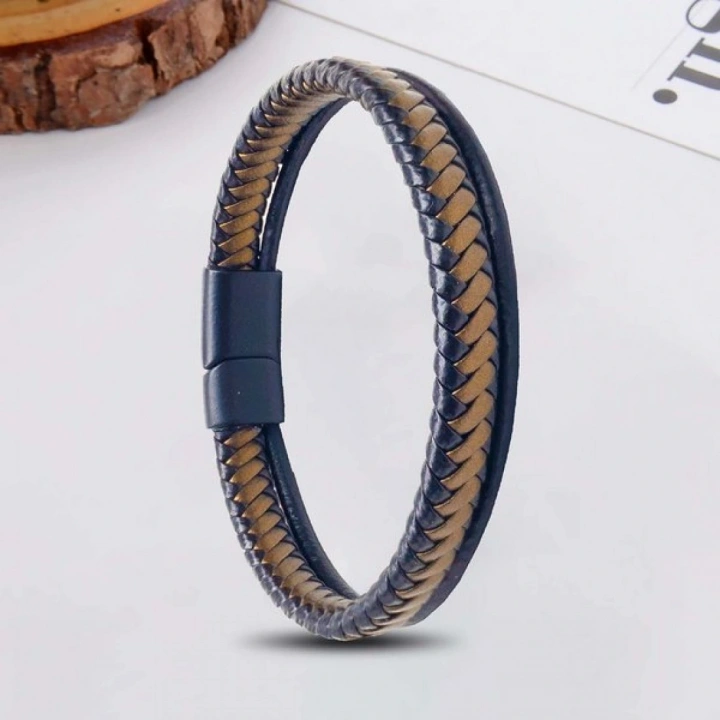 Moncuk Design Çift Renk Çoklu Deri Bileklik 33513B5D4