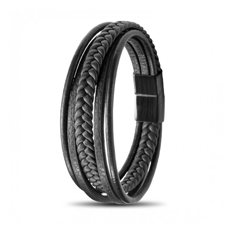 Moncuk Design Çoklu Deri Bileklik 33513B1D1