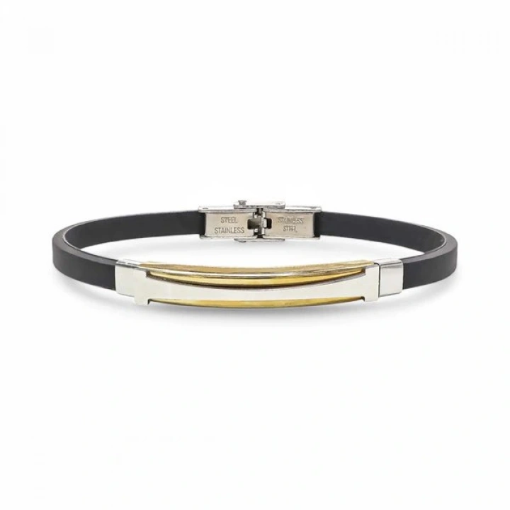 Moncuk Design Desenli Çelik Bileklik 3351SCB022