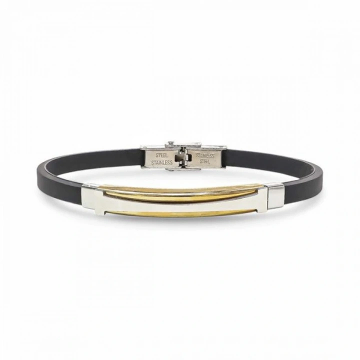 Moncuk Design Desenli Çelik Bileklik 3351SCB022