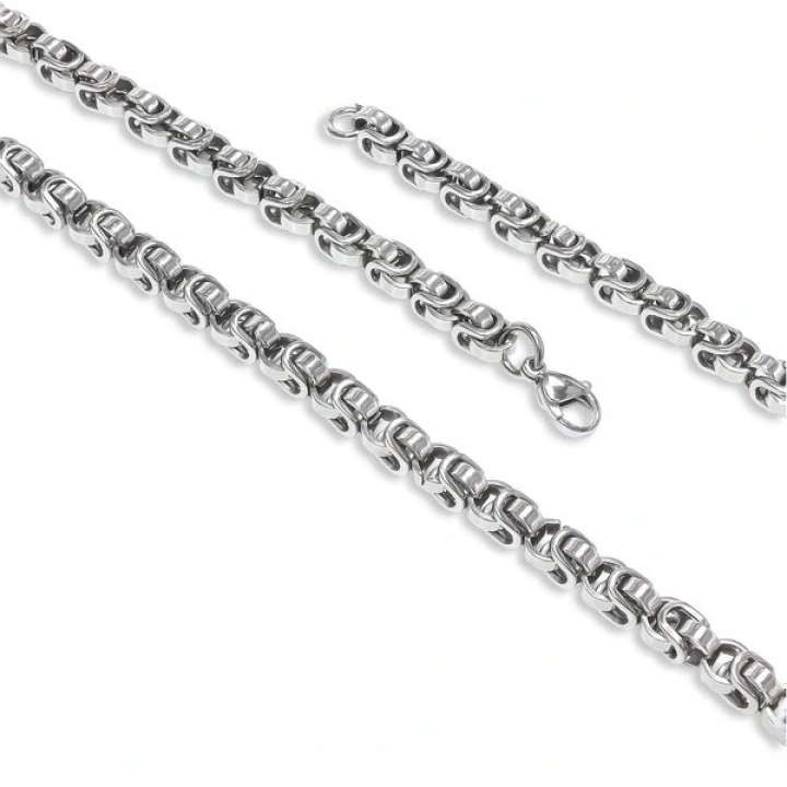 Moncuk Design Erkek Çelik Kolye 5Mm 33514P6D81