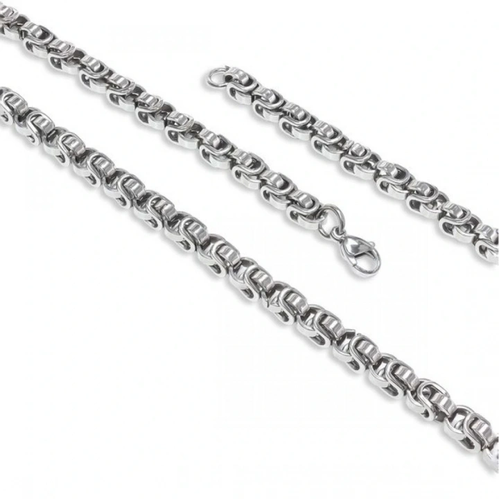 Moncuk Design Erkek Çelik Kolye 5Mm 33514P6D81