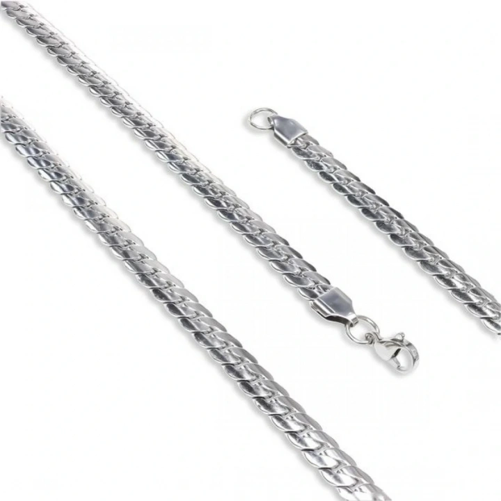 Moncuk Design Ezme Balık Sırtı Çelik Kolye 1.6Mm 3351CEK021