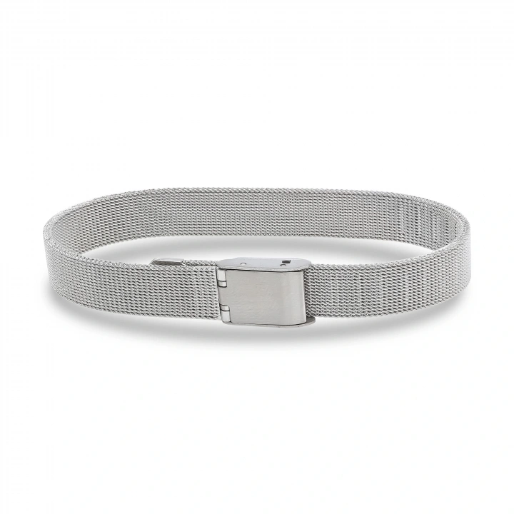Moncuk Design Hasır Örgü Çelik Bileklik 33511G4D2M