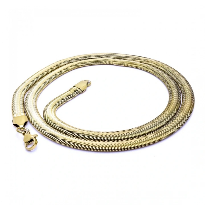 Moncuk Design İtalyan Çelik Kolye 2Mm X 6Mm 3351CEK047