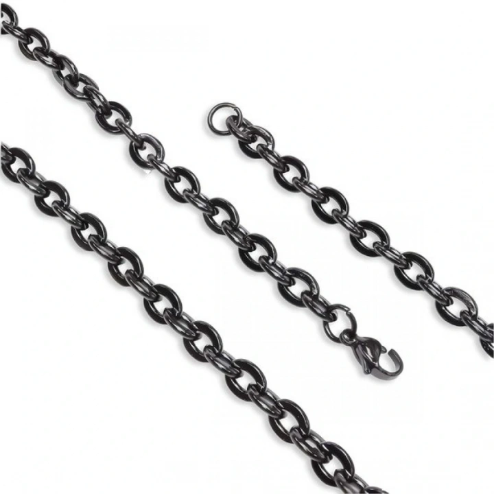 Moncuk Design Mariner Çelik Kolye 1,6Mm X 6Mm 3351CEK035