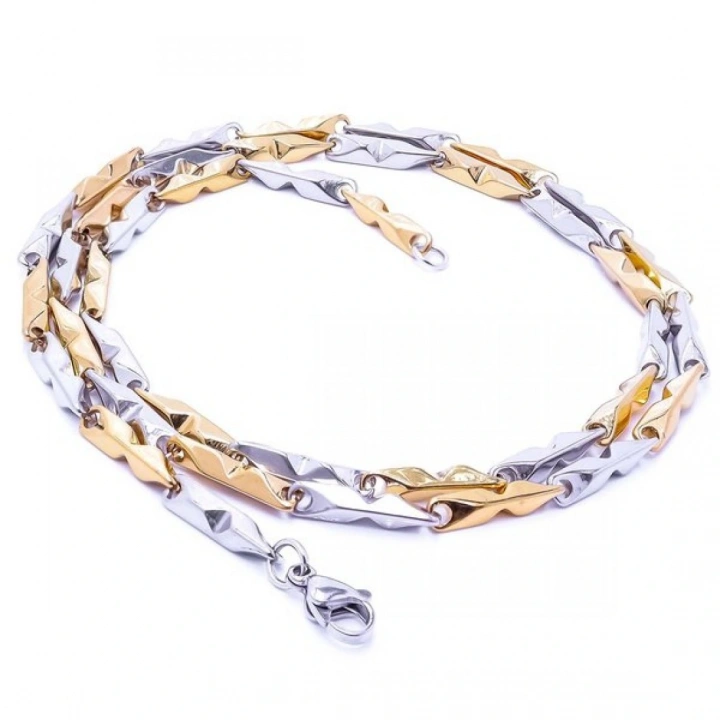 Moncuk Design Paslanmaz Erkek Çelik Kolye 335111P2D1