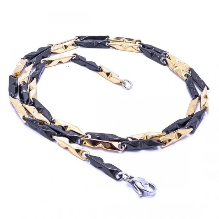 Moncuk Design Paslanmaz Erkek Çelik Kolye 335111P2D1